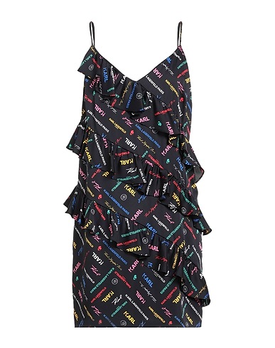 KARL LAGERFELD Kurzes Kleid Schwarz 100% Polyester