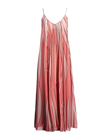 MÊME ROAD Vestito lungo Corallo 100% Poliestere