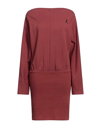 JUST CAVALLI Short dress Antique rose 100% Cotton, Elastane