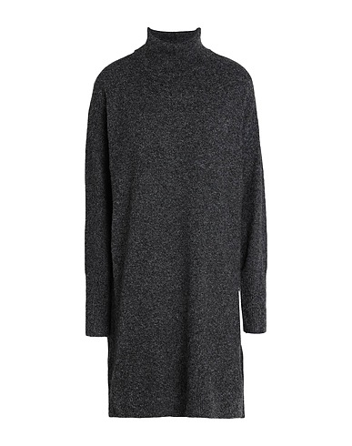 VERO MODA Vestito corto Nero 50% Poliestere riciclato, 39% Poliestere, 8% Nylon, 3% Elastan