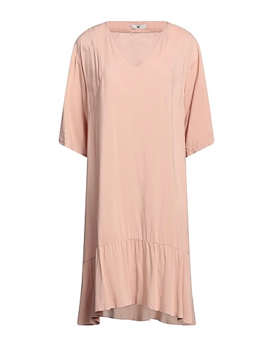 TWINSET Minivestido Rosa palo 100% Viscosa, Poliéster