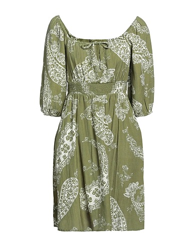 ONLY Short dress 50% Viscose, 35% Cotton, 15% Linen