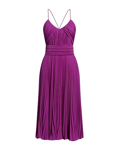 MAX MARA Robe mi-longue Pourpre 100% Polyester