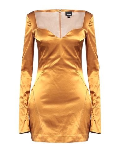 JUST CAVALLI Short dress Marigold 52% Cotton, 43% Viscose, 5% Elastane, Polyester