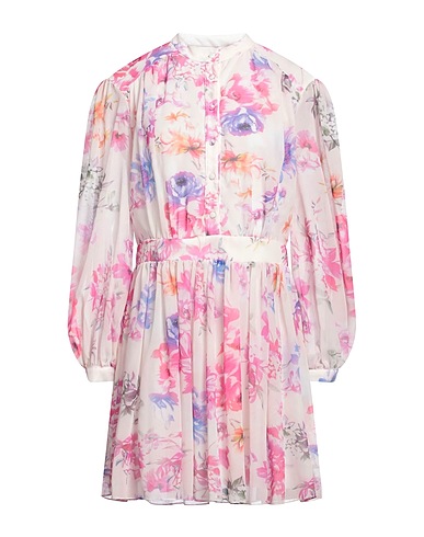 CILEM TUNC Robe courte 64% Polyester, 33% Coton, 3% Élasthanne