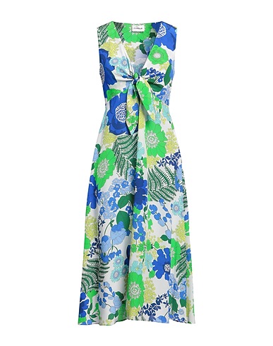 P.A.R.O.S.H. Midi dress Blue 100% Silk