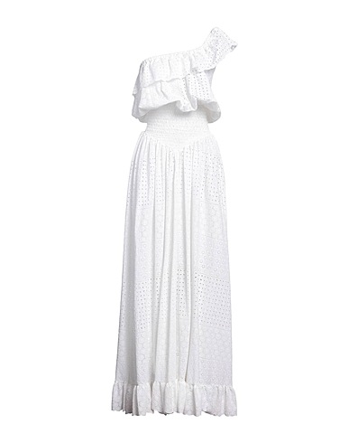 CC BY CAMILLA CAPPELLI Long dress White 100% Cotton