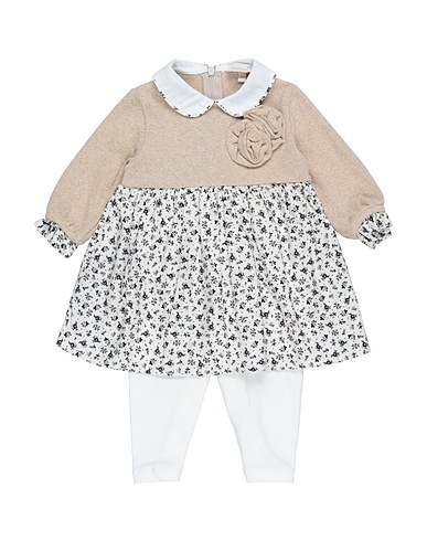 NANÁN Baby jumpsuit Beige 70% Cotton, 20% Acrylic, 4% Elastane, 3% Viscose, 3% Polyester