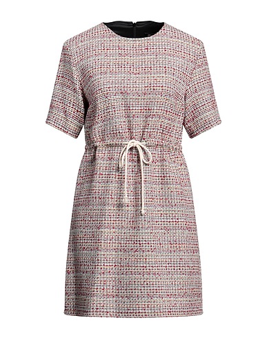 KARL LAGERFELD Short dress Ivory 39% Polyester, 24% Acrylic, 21% Cotton, 16% Viscose
