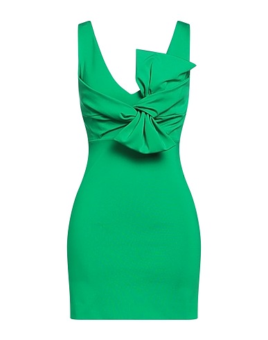 P.A.R.O.S.H. Sheath dress Green 65% Viscose, 30% Polyamide, 5% Elastane