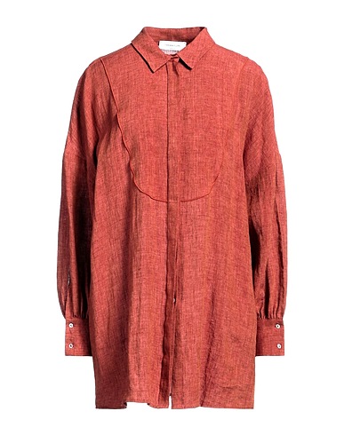 FABIANA FILIPPI Camicia in lino Ruggine 100% Lino