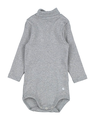 PETIT BATEAU Strampelanzug Grau 100% Baumwolle