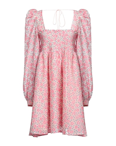 CUSTOMMADE Short dress 61% Polyester, 39% Polyamide, Viscose, Cotton