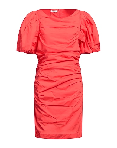DESIGNERS REMIX Short dress Coral 100% Organic cotton