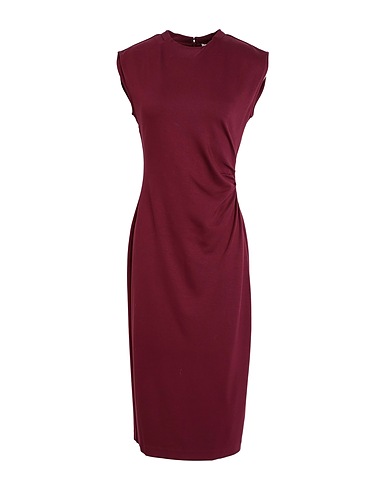 DIANE VON FURSTENBERG Midi-Kleid Bordeaux 87% Viskose, 10% Nylon, 3% Elastan