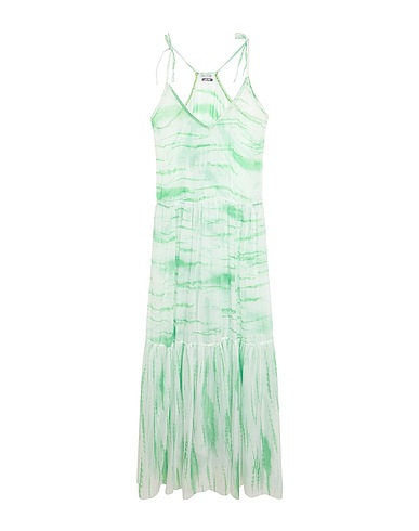 JIJIL Vestito lungo Verde 100% Poliestere
