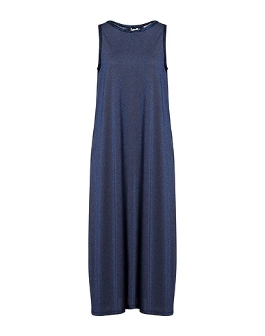 ROSSOPURO Midi dress Navy 68% Viscose, 13% Polyester, 12% Polyamide, 7% Elastane