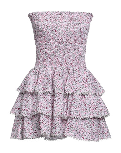 CC BY CAMILLA CAPPELLI Vestito corto Rosa chiaro 100% Cotone