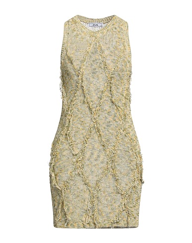 JIJIL Short dress Military green 80% Cotton, 20% Polyamide