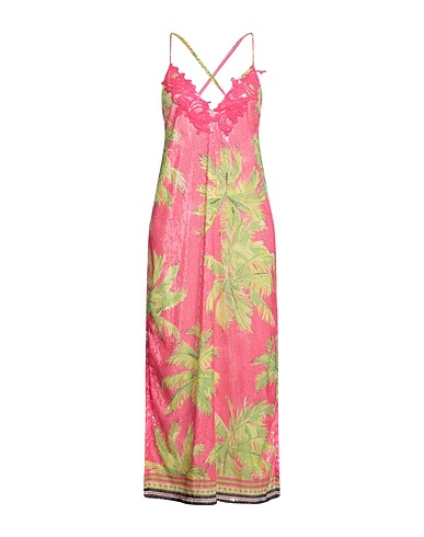 ERMANNO FIRENZE Long dress Fuchsia 100% Polyester