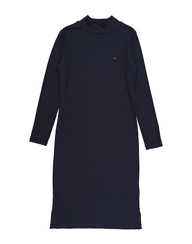 TOMMY HILFIGER Dress Midnight blue 93% Viscose, 7% Elastane