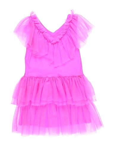 RELISH Vestito Fucsia 100% Poliestere