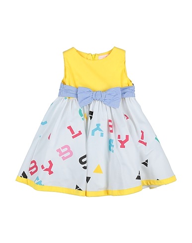BYBLOS Vestito Baby  Giallo 100% Cotone, Poliestere