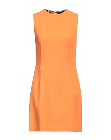 DOLCE&GABBANA Short dress Orange 100% Wool