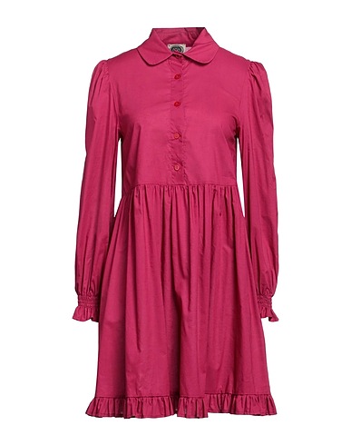 AM Vestito chemisier Porpora 100% Cotone