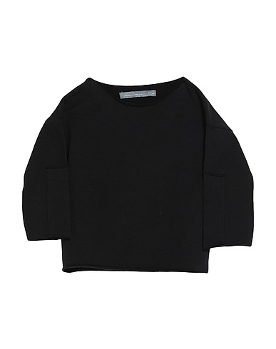 MINIMU' Sweatshirt Black 96% Cotton, 4% Elastane