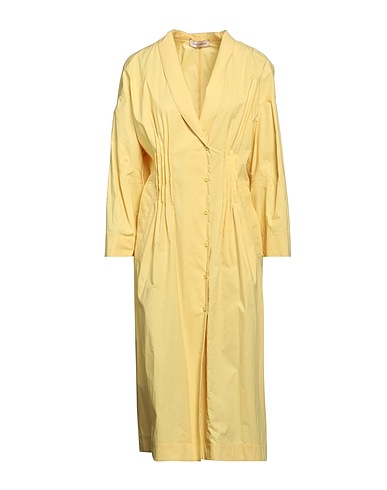 GENTRYPORTOFINO Midi dress Yellow 100% Cotton