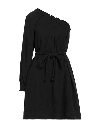 XíRENA Midi dress Black 100% Cotton