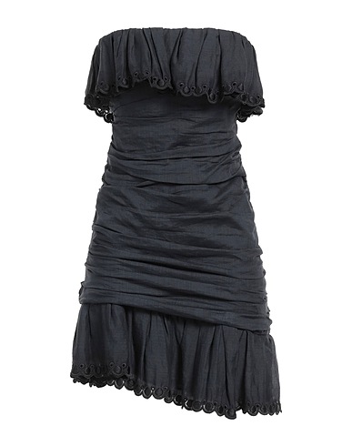 ISABEL MARANT Elegantes Kleid Schwarz Ramie