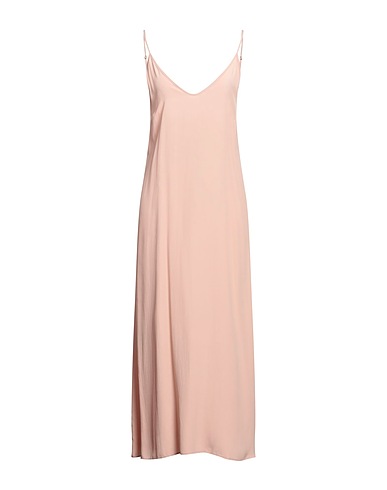 MAX MARA STUDIO Long dress Blush 85% Acetate, 10% Silk, 5% Polyamide