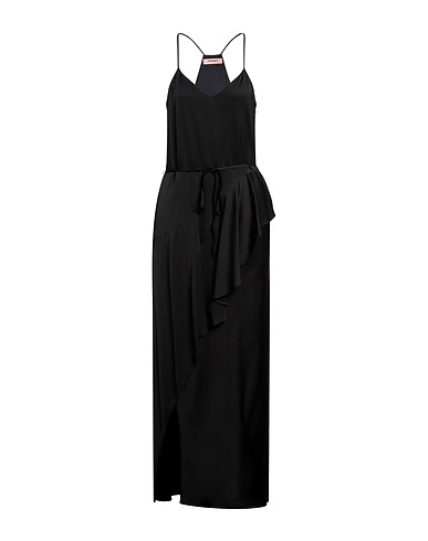 TWINSET Long dress Black 100% Viscose
