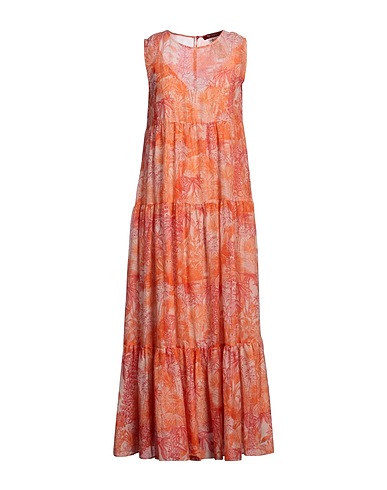 MAX MARA STUDIO Long dress 73% Cotton, 27% Silk