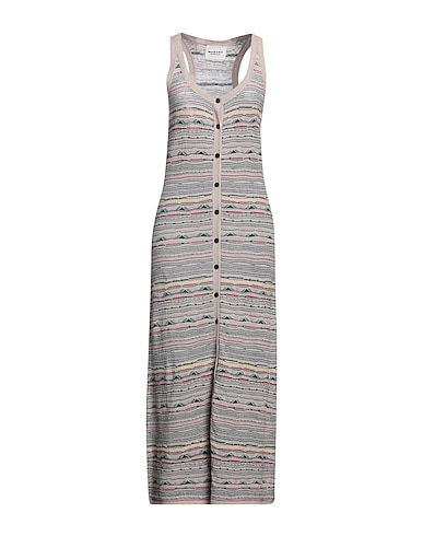 MARANT ÉTOILE Long dress 73% Linen, 27% Cotton, Polyamide, Elastane