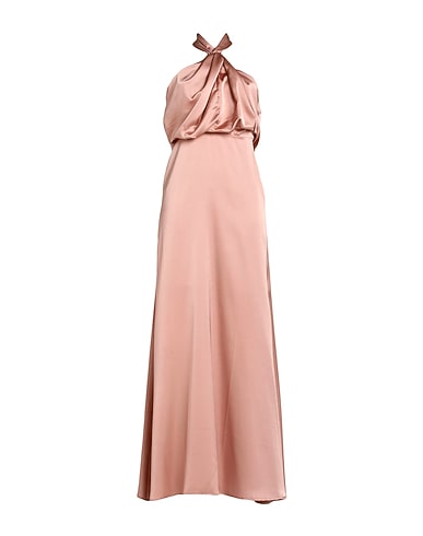 LE VOLIÈRE Long dress Antique rose 100% Polyester