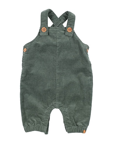 NAME IT® Strampelanzug für Babys Militärgrün 98% Organische Baumwolle, 2% Elastan