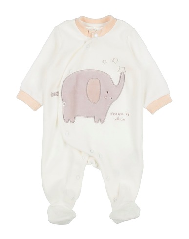 CHICCO Baby jumpsuit  White 80% Cotton, 20% Polyester
