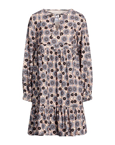 THE ABITO Milano Short dress Antique rose 100% Cotton