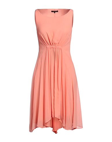 PATRIZIA PEPE SERA Short dress Salmon pink 100% Viscose