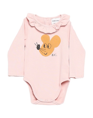 BOBO CHOSES Baby bodysuit Blush 95% Organic cotton, 5% Elastane