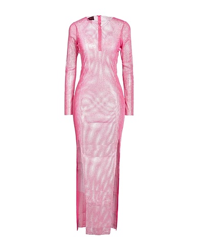 SANTA BRANDS Long dress Fuchsia 50% Other Fibres, 30% Polyester, 20% Cotton