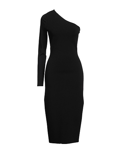 VB BODY VICTORIA BECKHAM Vestito midi Nero 73% Viscosa, 15% Poliestere, 12% Elastan