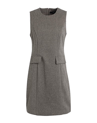 VERO MODA Κοντό φόρεμα Γκρι 100% Πολυεστέρας