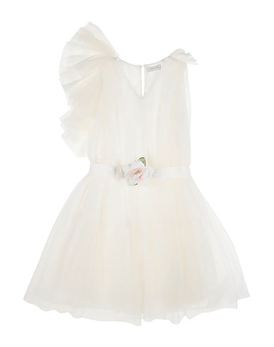 MONNALISA Dress White 100% Polyester