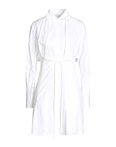 PATOU Short dress White 100% Cotton