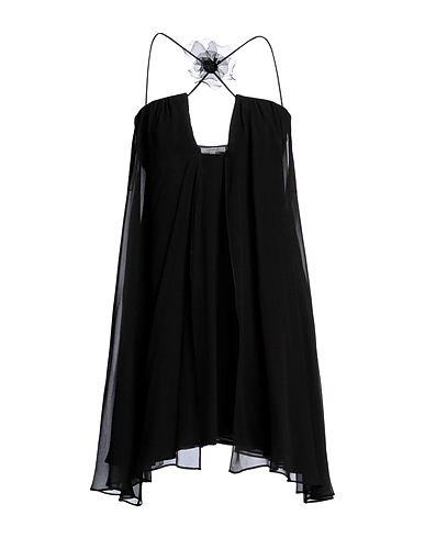 NENSI DOJAKA Short dress Black 100% Silk, Polyester