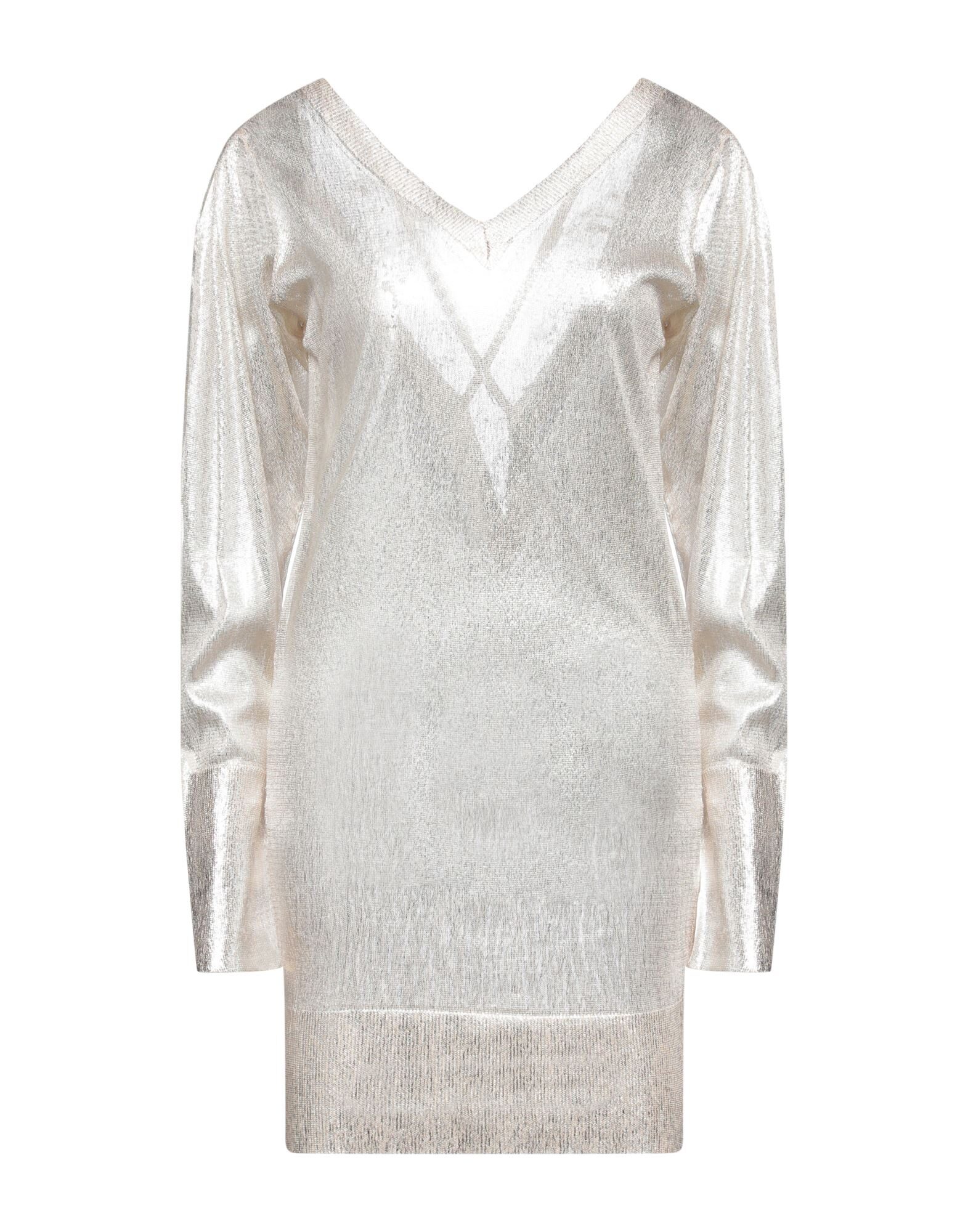 CIRCUS HOTEL | Platinum Women's Short Dress | YOOX